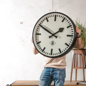 German Railway Clock - Etsy