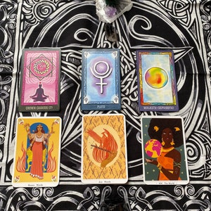 Tarot à trois cartes/lecture d'Oracle *Veuillez lire la description !*
