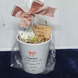 Mothers day Flowerpot gift/ Birthdays  gift for Mums/Mummy/ Grandmothers / Nanna's/ Aunties