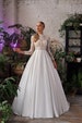 Ball Gown Satin High Neck Wedding Dress 'Anastasija' Bridal Gowns & Separates Bride Fashion Handmade Weddings 