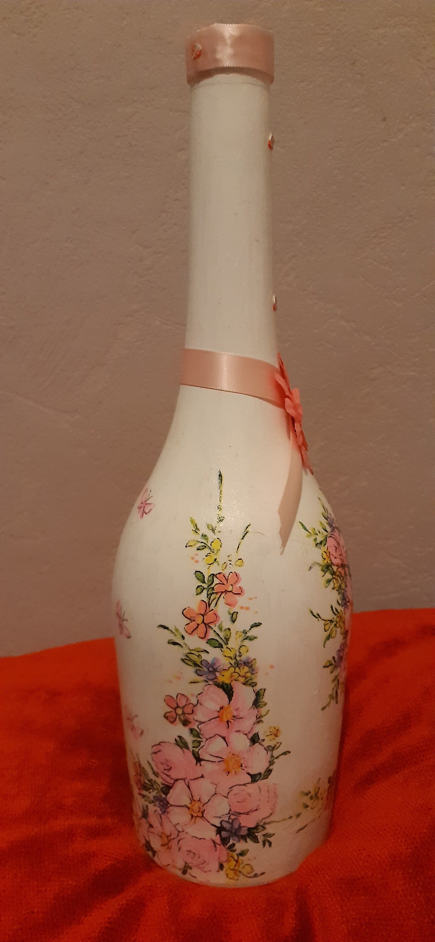 Bouteille Floral Blanc