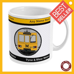 Tyne and Wear Metro Ceramic Mug