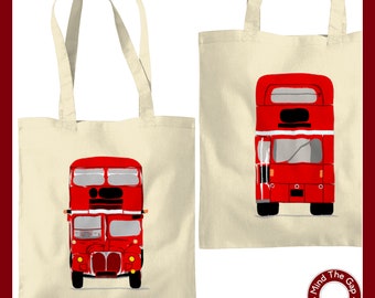 Routemaster Bus Shoulder Tote Bag Red London