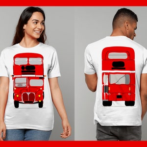 London Routemaster Bus Gildan Heavy Cotton T-Shirt image 1