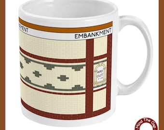 Damm Becher London Tube Untergrund Bakerloo Line