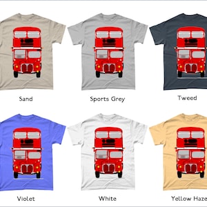 London Routemaster Bus Gildan Heavy Cotton T-Shirt image 9