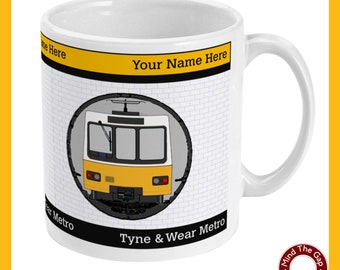 Tyne and Wear Metro Ceramic Mug