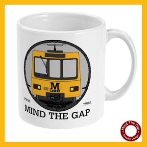 Tyne & Wear Metro Mug - Mind The Gap