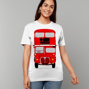 London Routemaster Bus Gildan Heavy Cotton T-Shirt image 2