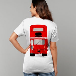 London Routemaster Bus Gildan Heavy Cotton T-Shirt image 4