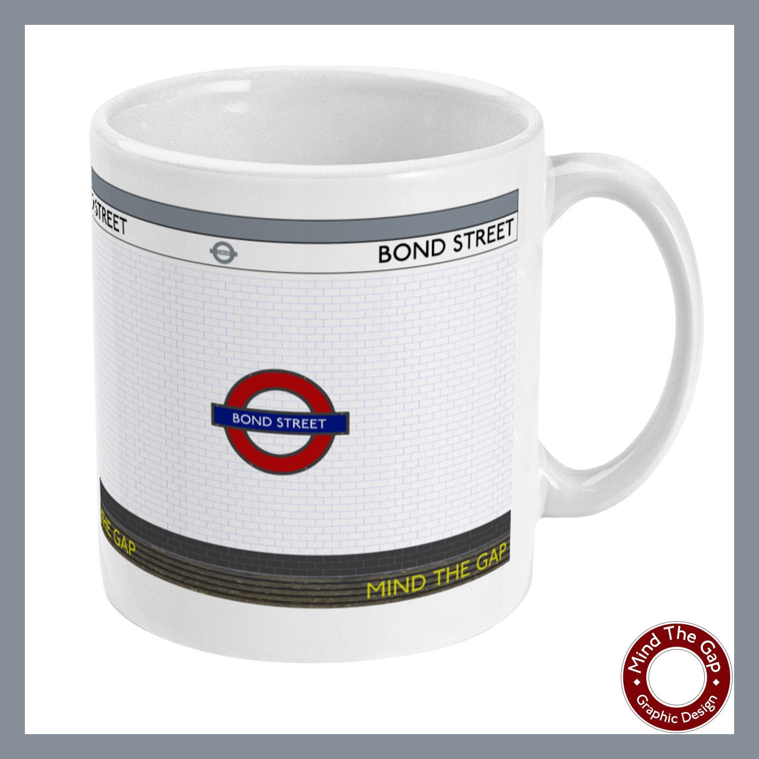 Bond Street Jubilee Line London Underground Tube Station Mug