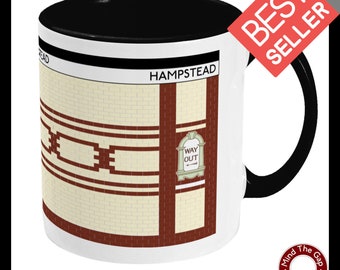 Hampstead Two Toned Mug London Tube Underground