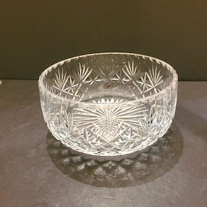 Webb Crystal Bowl - Etsy