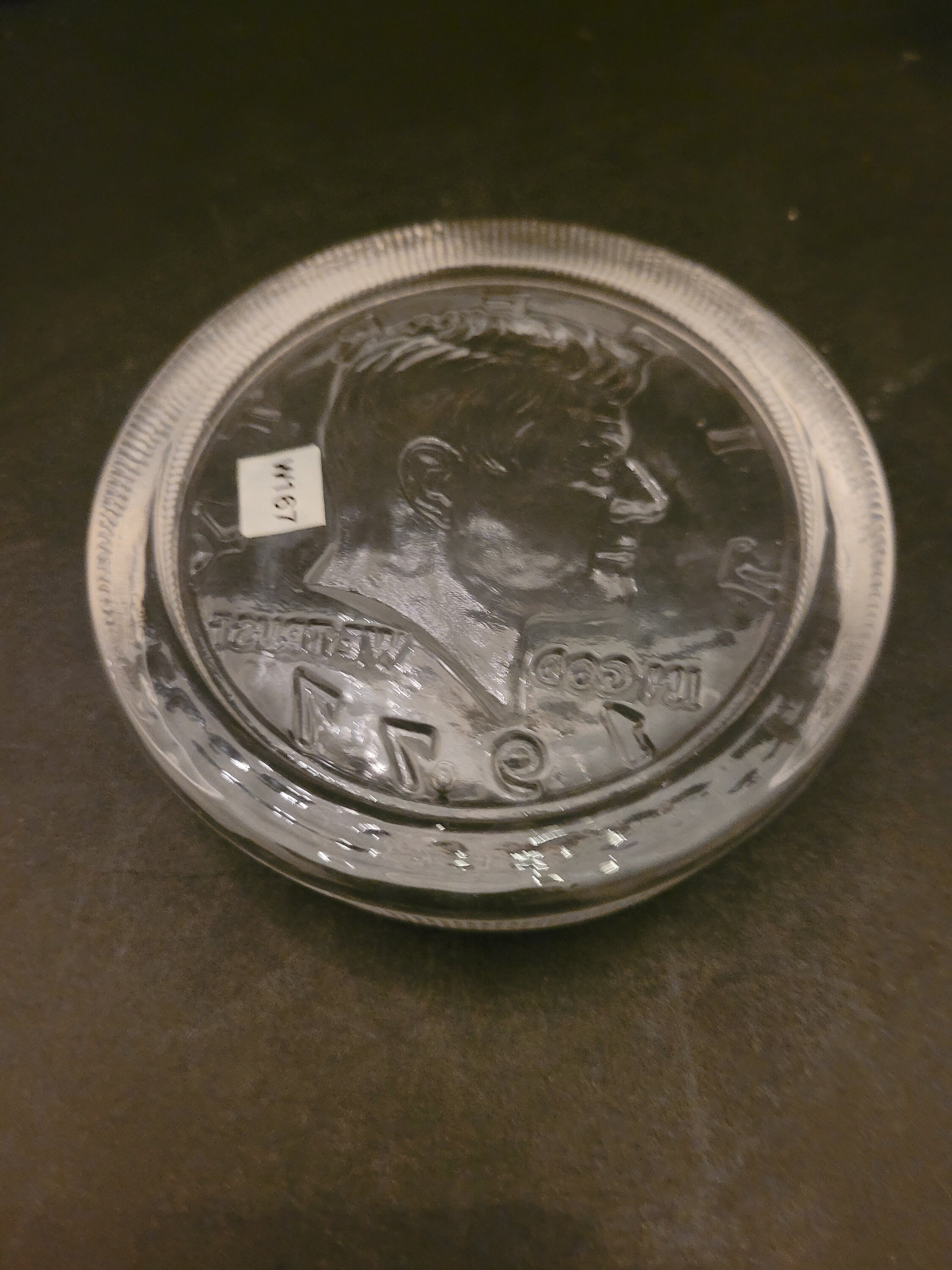 John F Kennedy 1977 Half Dollar Paperweight - Etsy