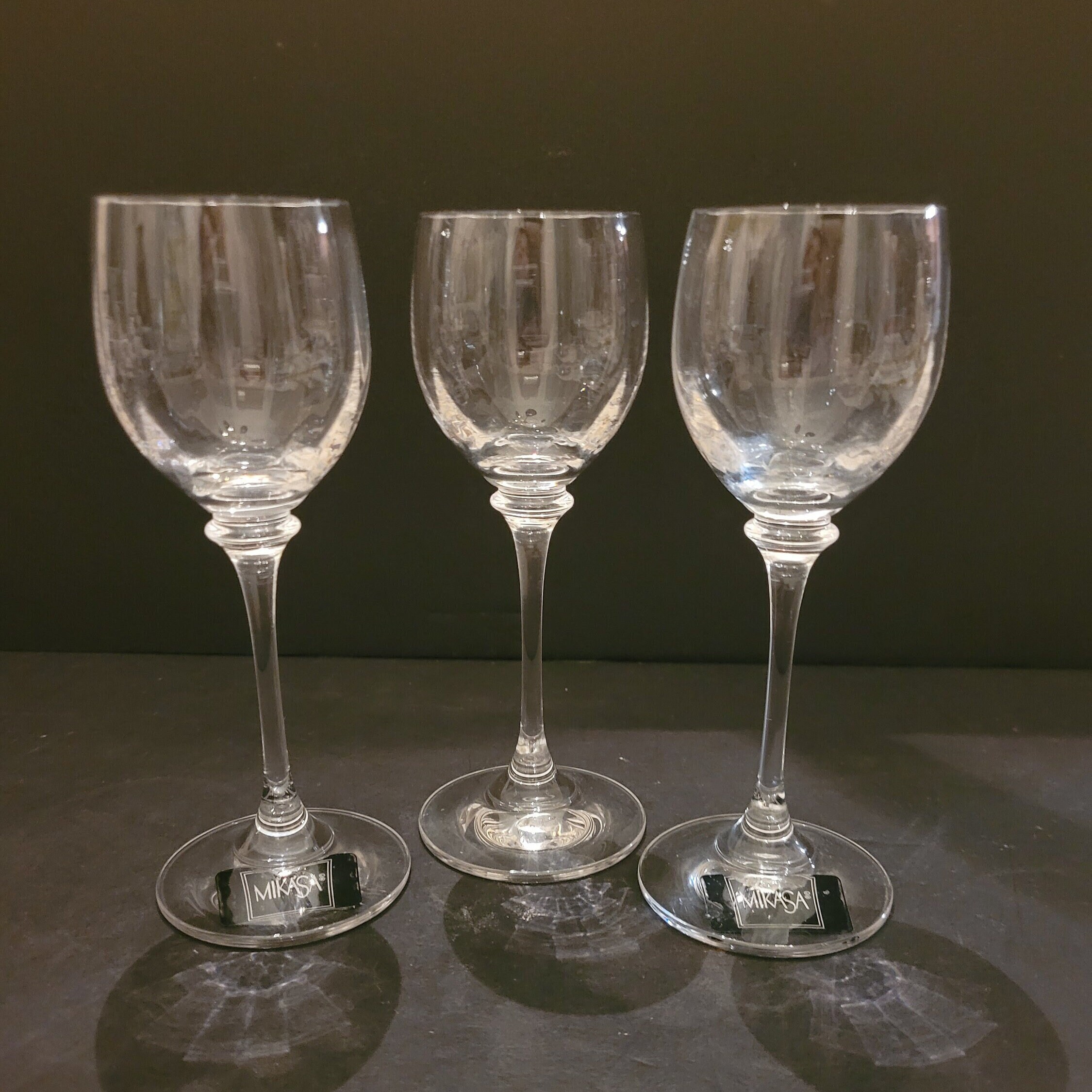 Mikasa Stephanie Cordial Glasses. 3 Etsy Canada