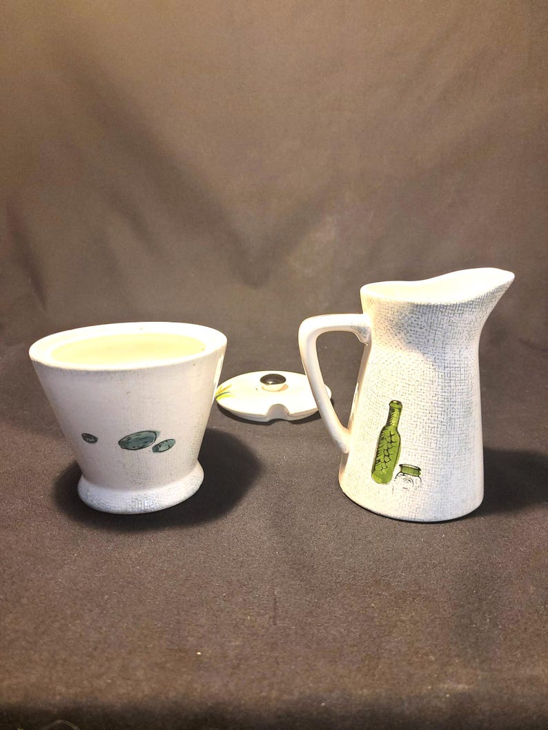 Nasco Delcoronado Creamer Sugar Bowl Set - Etsy