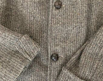 Wool Tweed Coat | Etsy