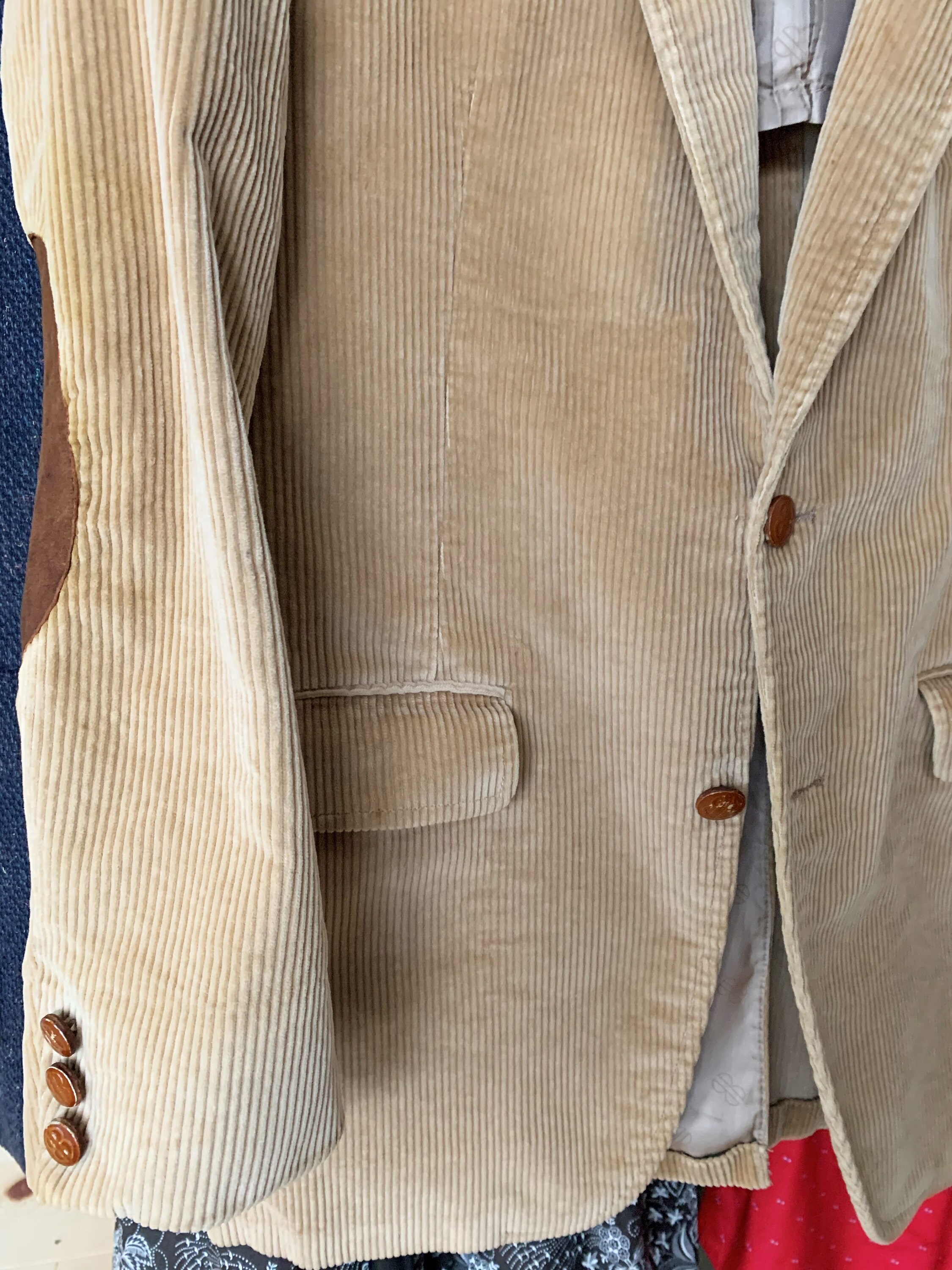 Vintage Bill Blass Corduroy Suit/sport 