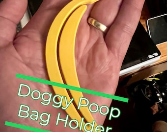 Hundekotbeutelhalter - 3D Gedruckter Doggy Poo Schlüsselanhänger