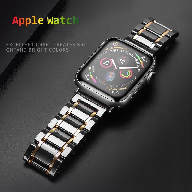 Ceramic apple deals watch band