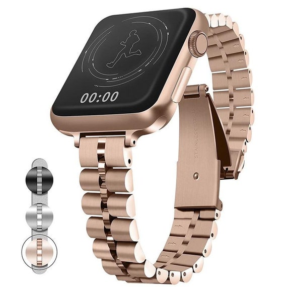 Stainless Steel Strap Apple Watch Series 8 Ultra7 6 SE 5 4 3 Etsy