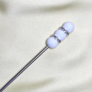 Ami Stick Sparkle White Amigurumi Sticks            (1 Stick)