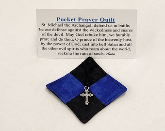 Police/Law Enforcement Pocket Prayer Quilt