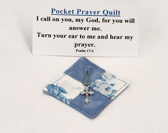 I Call on You, My God Pocket Prayer Quilt