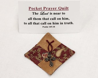 Pocket Prayer Quilt The Lord is Near