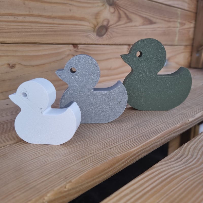 Set Mit 4 Schwimmenden Lockenten-Ködern - Realistische Entenattrappen Für Jagd & Gartendeko
