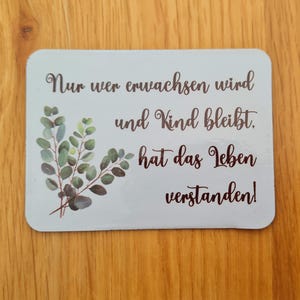 Magnet, Motivation, Kühlschrankmagnet, Einschulung, Schulabschluss, Abitur, Schulwechsel, Geburtstag, Mut machen, Jugenweihe, Konfirmation