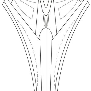 Scarlet Witch Breastplate Centerpiece from Wandavision
