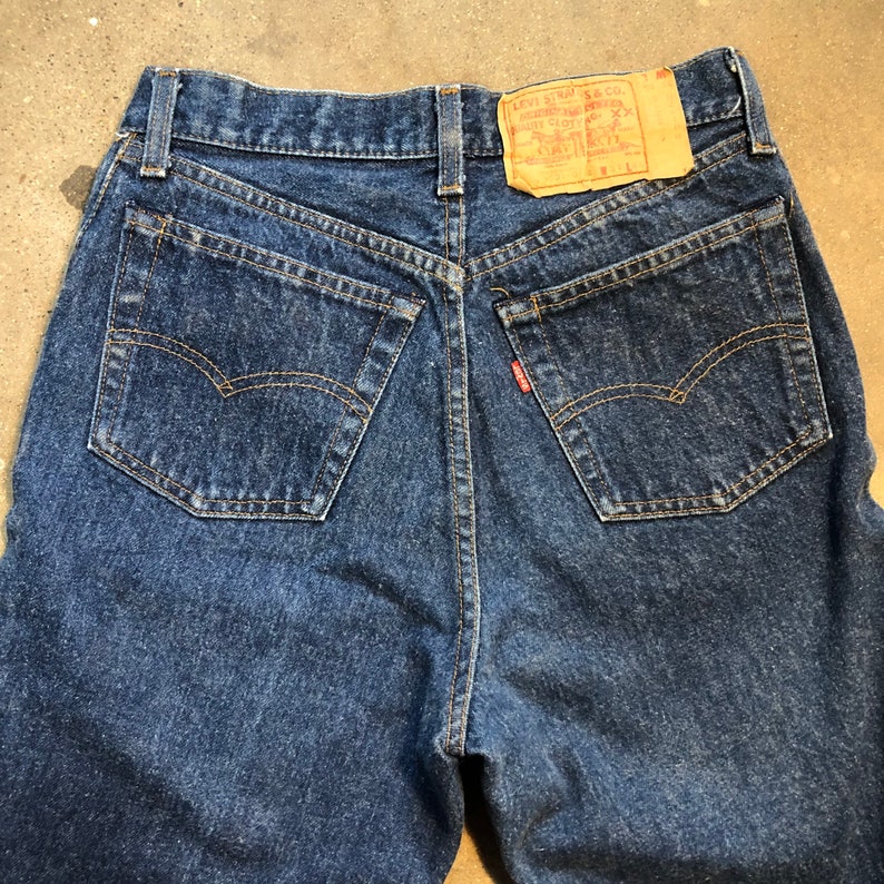 Levis 501 Wash Em Hot Denim Jeans 80s Straight Button Fly - Etsy