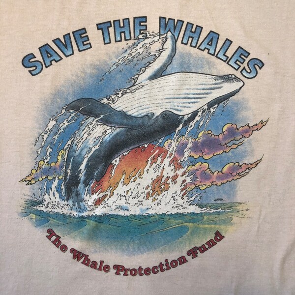 Save the Whale - Etsy
