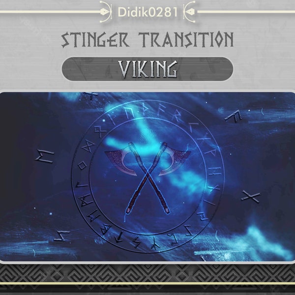 Geanimeerde VIKING Stinger-overgang | RAGNAROK | WALHALLA