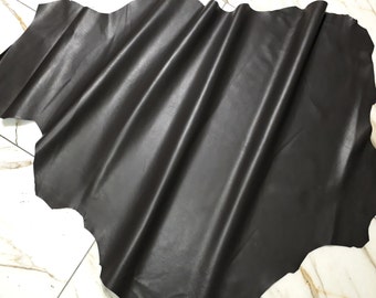 LEATHER TIP E71806-TA, leather remnants, 1 leather skin 0.6 mm, mocha brown nappa