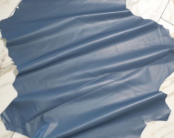 LEATHER TIP E71761-DB, leather remnants, 1 leather skin 0.5 mm, dove gray nappa