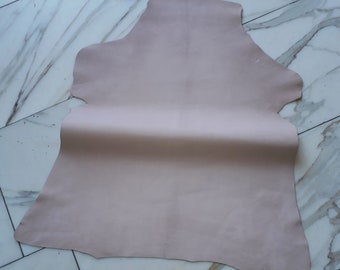 LEATHER TIP E70461-ZF, leather residues, 1 dermis, old pink nappa