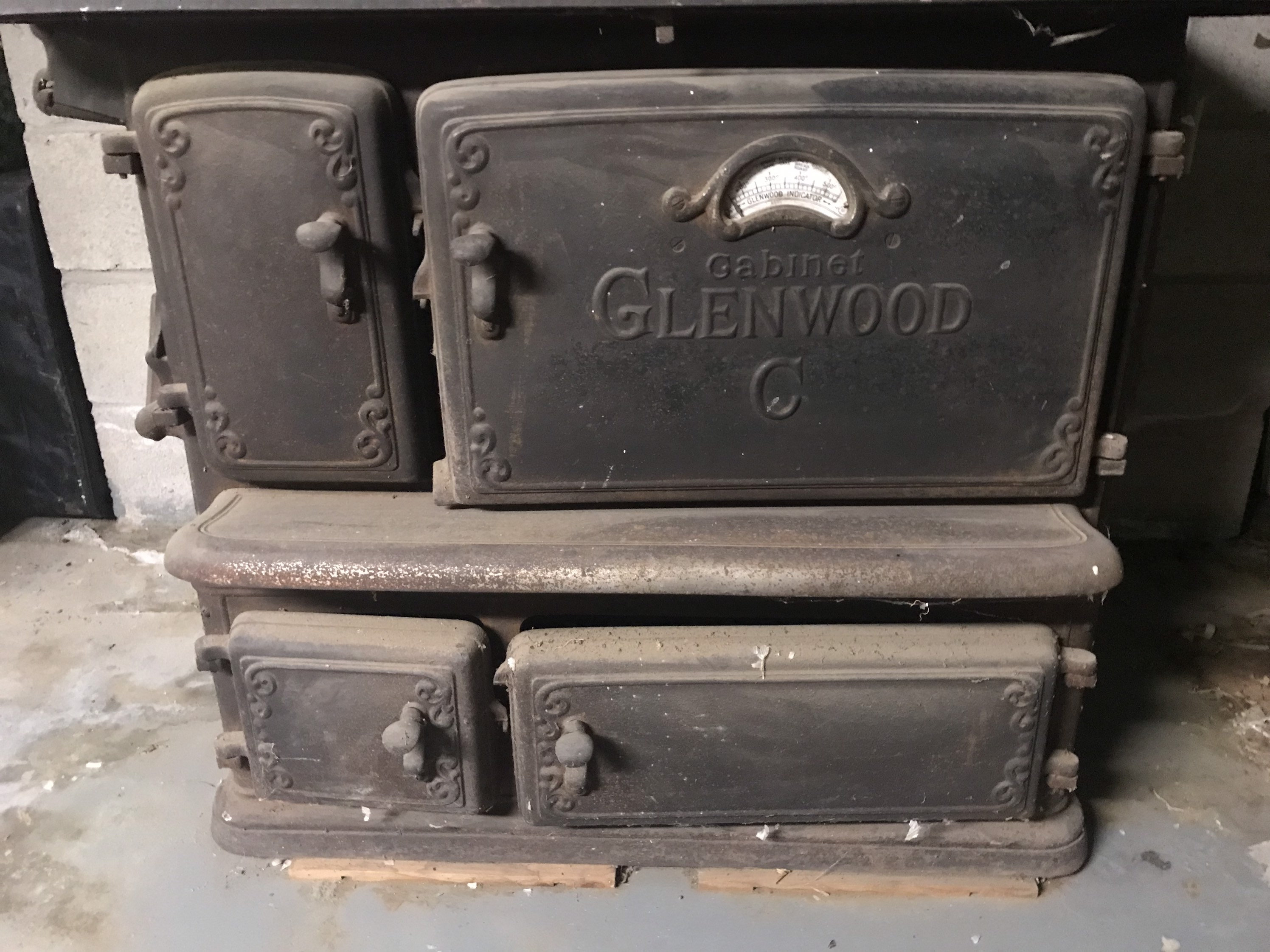 Antique Vintage 1920s Glenwood Cast Iron Cooking Stove Local - Etsy UK