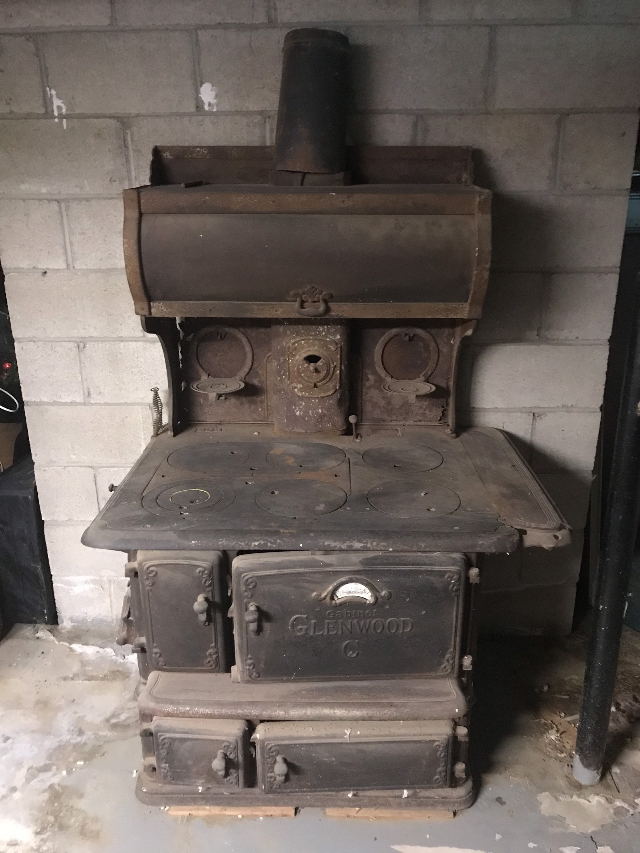 Antique Vintage 1920s Glenwood Cast Iron Cooking Stove Local - Etsy UK