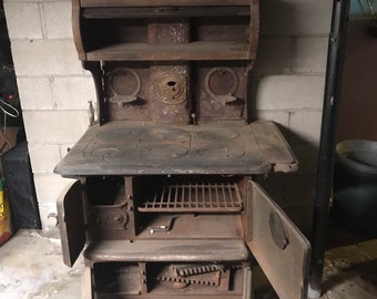Antique Vintage 1920s Glenwood Cast Iron Cooking Stove Local - Etsy