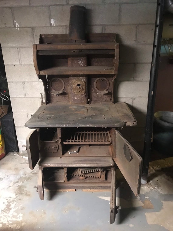 Antique Vintage 1920s Glenwood Cast Iron Cooking Stove Local - Etsy UK