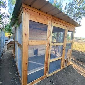 Custom Built Chicken Coop - Etsy