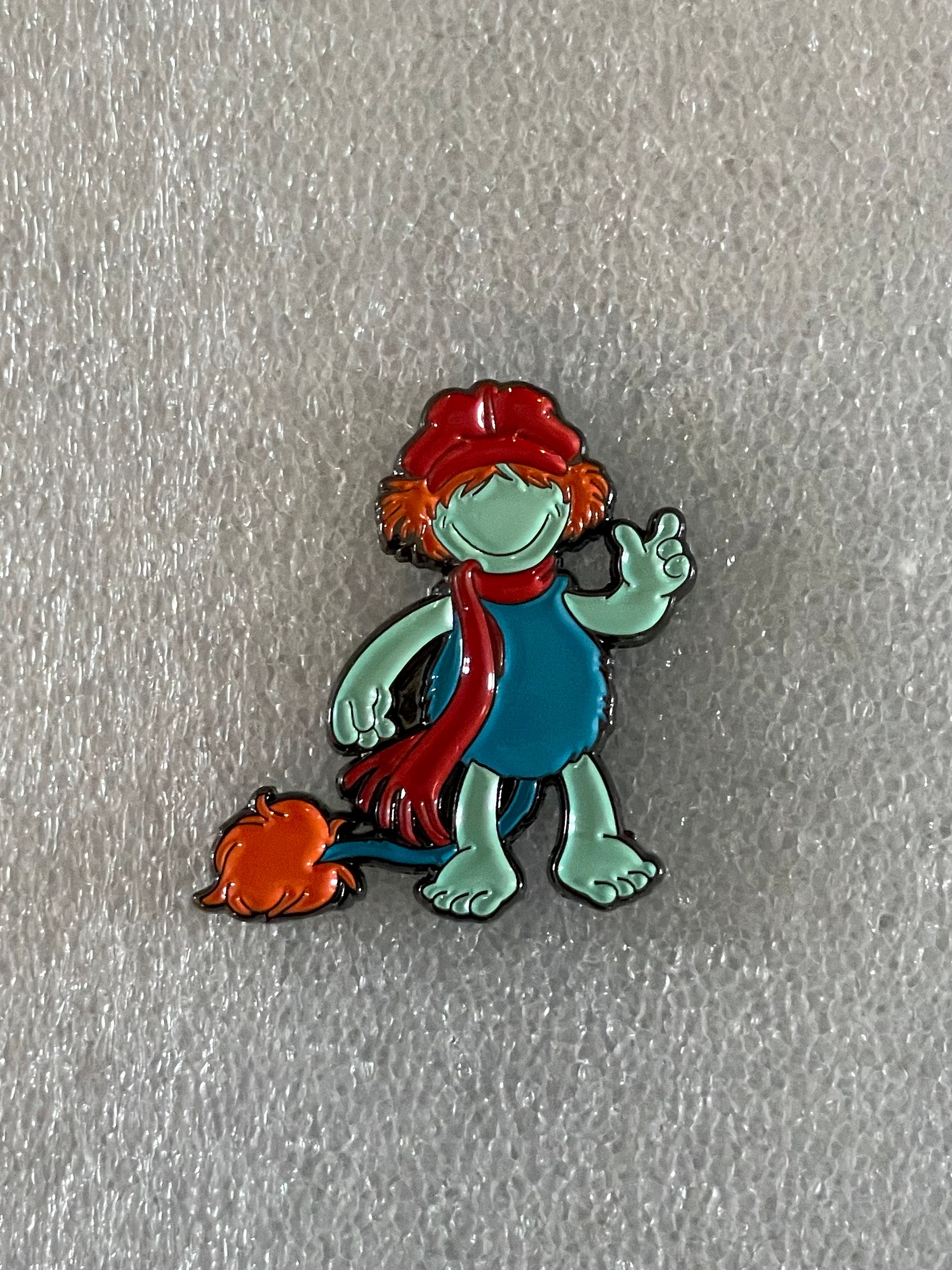 Fraggle Rock Boober Metal Pin