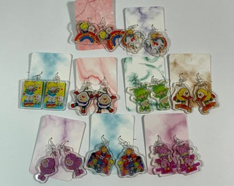 Rainbow Brite Earrings