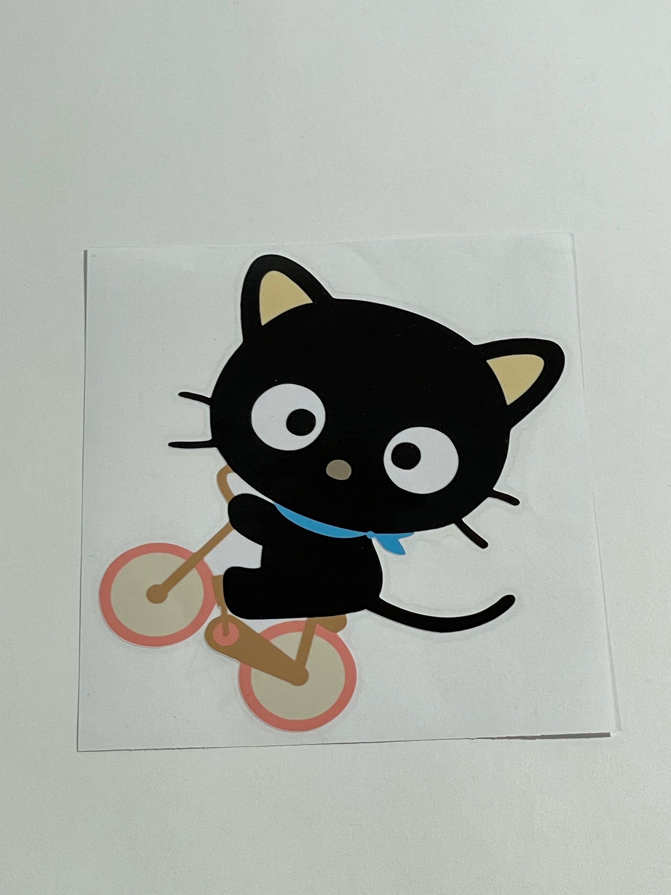 Chococat Vinyl Sticker Decal (2 x 2, Black)