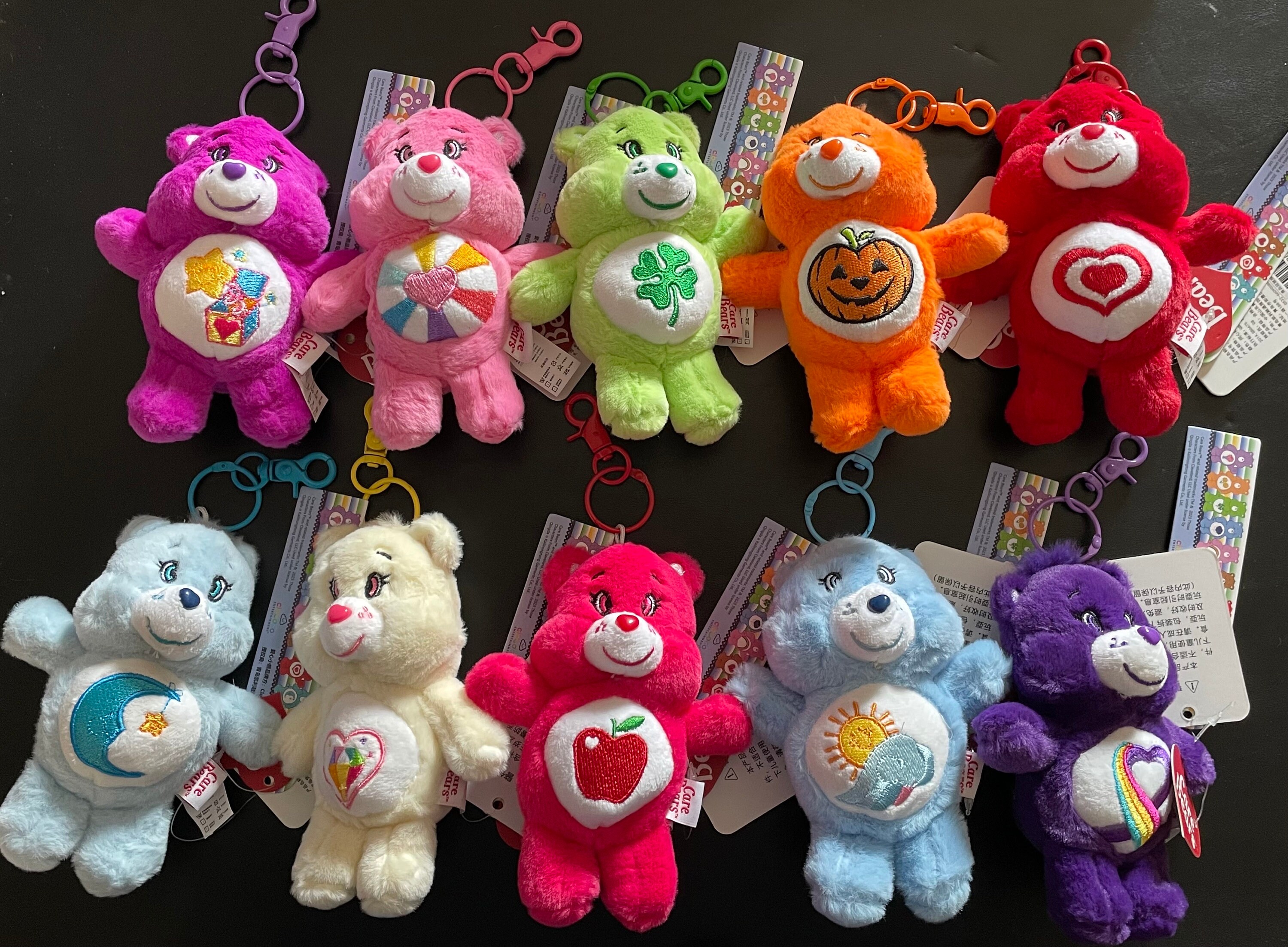 Care Bears Plush Keychain Clip