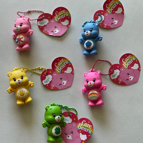 Care Bears Keychains charm figures