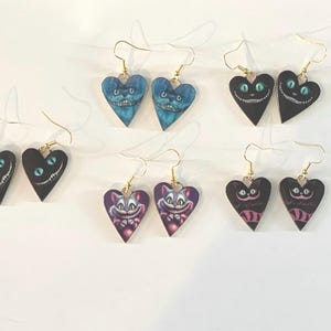 Cheshire Cat Earrings