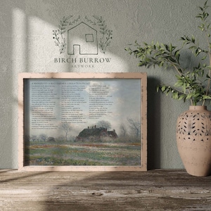 Wendell Berry Poem Wall Decor | Manifesto: Mad Farmer Liberation Front Literary Artwork | Instant Download | Poetry Print | Book Lover Gift